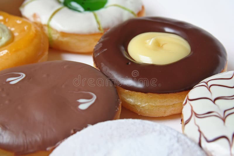 Blandade donuts