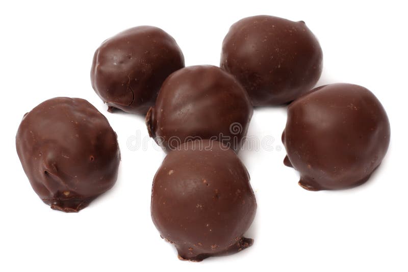 Blandning av sötsaker för chokladgodisar som isoleras på vit arkivbilder Blandning av sötsaker för chokladgodisar som isoleras på vit arkivbilder