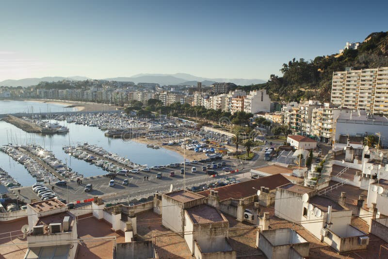 Blanes stock photo