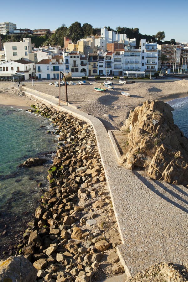 Blanes, Costa Brava. royalty free stock photos