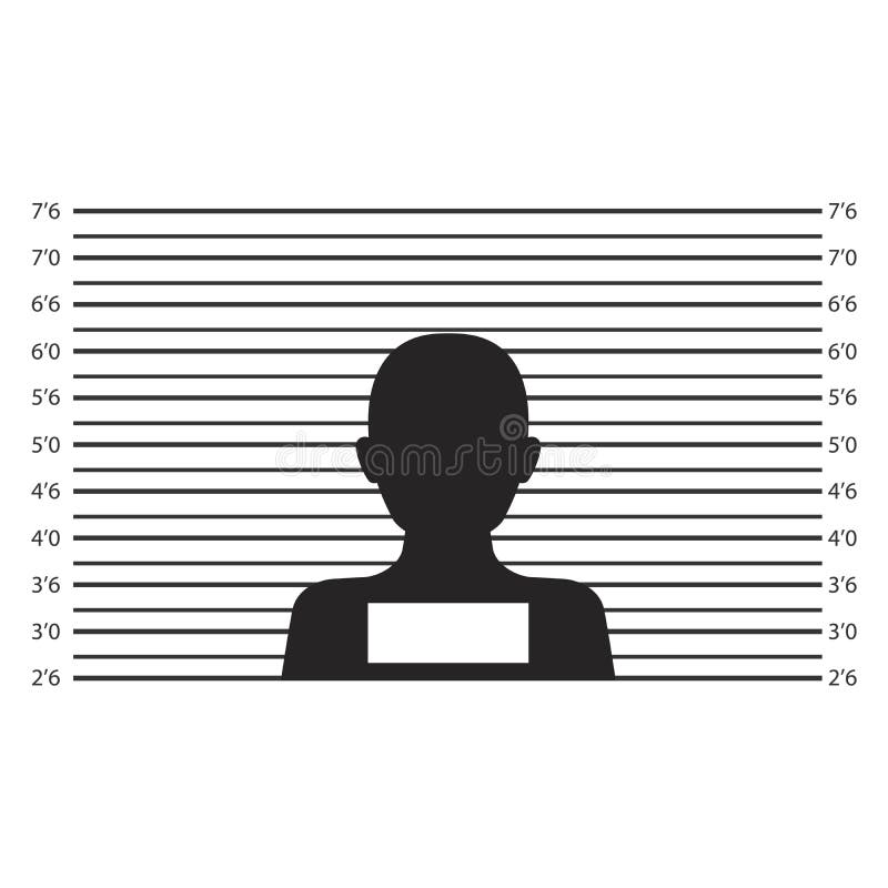 Mugshot Numbers Template