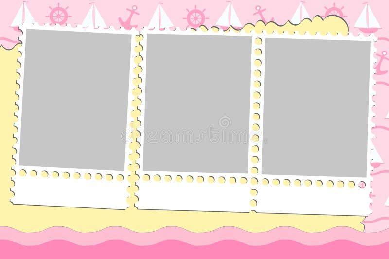 Blank Background For Greetings Card, Postcard Or Photo Frame