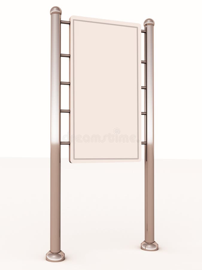 Blank White Board with Marker Stock Illustration Illustration of