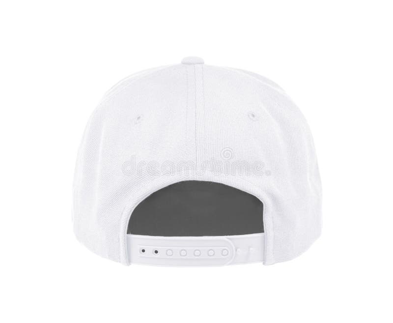 Download Blank Baseball Cap Color White Back View Stock Image ...