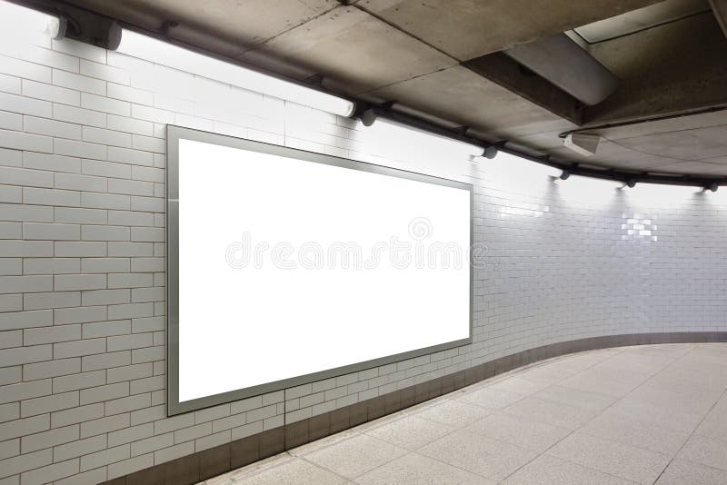 Blank billboard stock image Blank billboard stock image