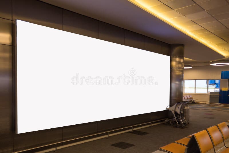 Blank billboard white advertisement white clipping airport royalty free stock photo Blank billboard white advertisement white clipping airport royalty free stock photo