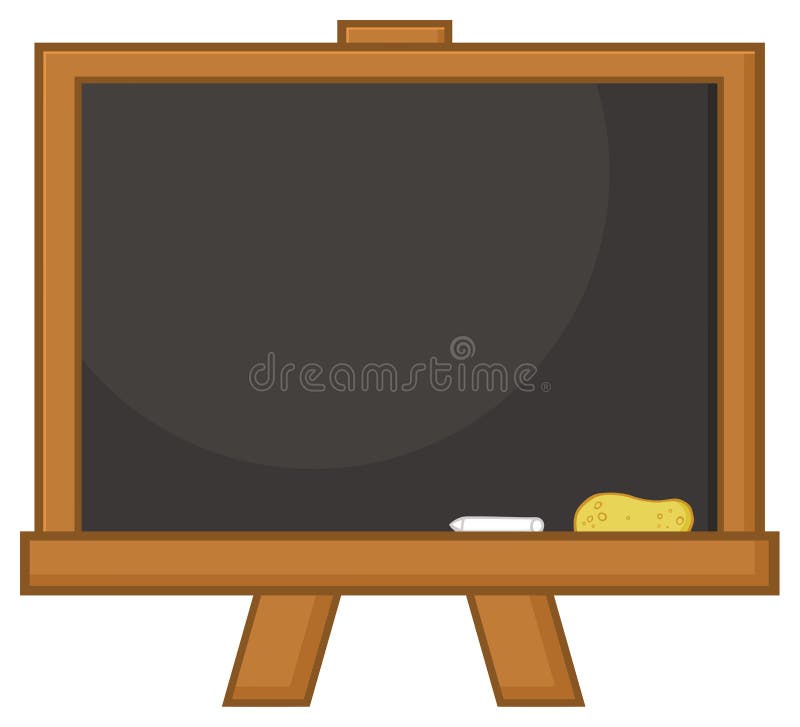 School Classroom Chalkboard Cartoon Design with Text ABC. Illustration  Stock Illustration - Illustration of back, classroom: 121961275