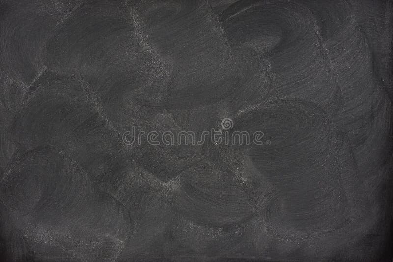 Blank Blackboard with Eraser Smudges Stock Image Image of black
