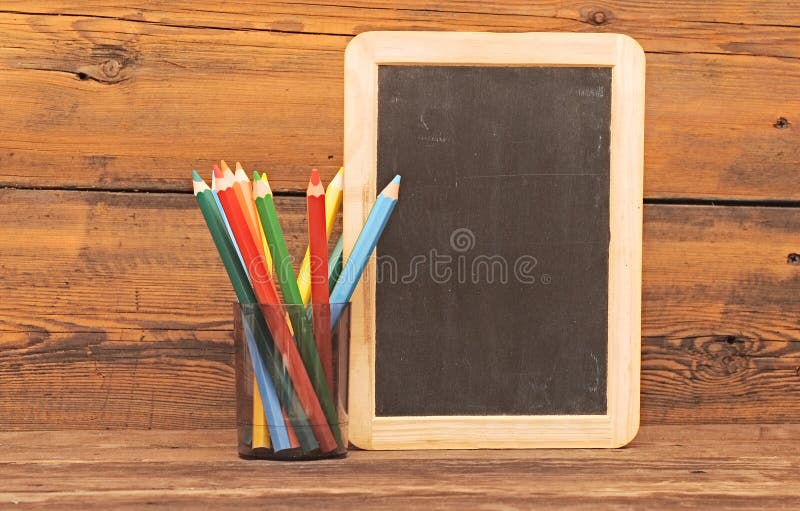 Blank blackboard