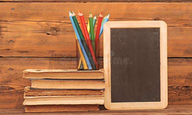 Blank blackboard