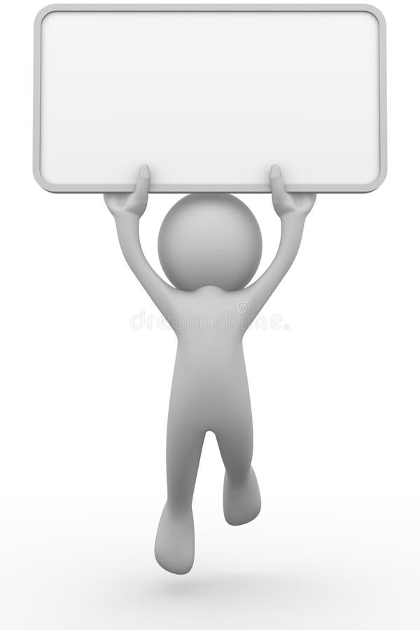 Blank board vector illustration