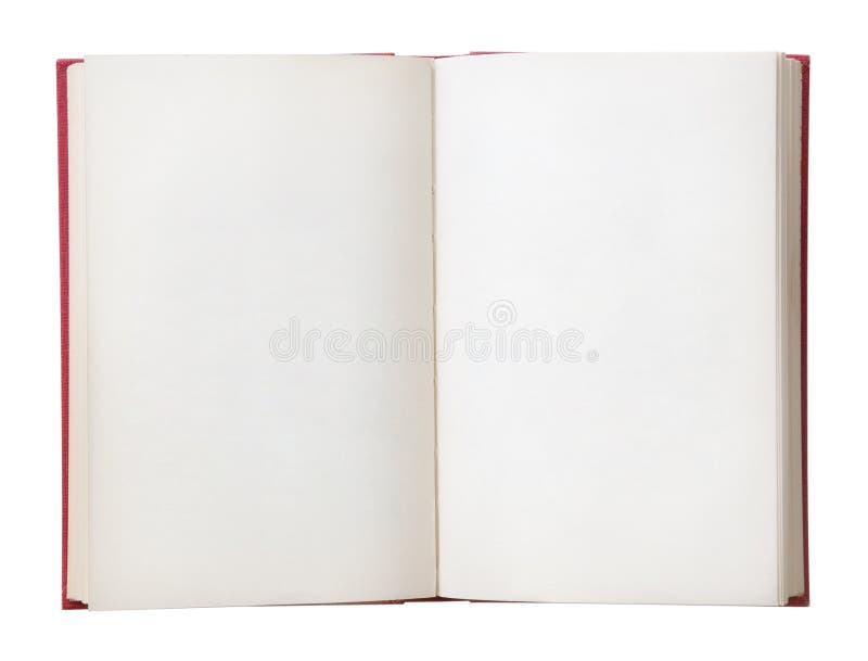 Blank Book Stock Photo - Download Image Now - Open, Book, Photo