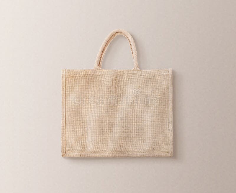 Download Blank Brown Cotton Eco Bag Design Mockup Isolated ...