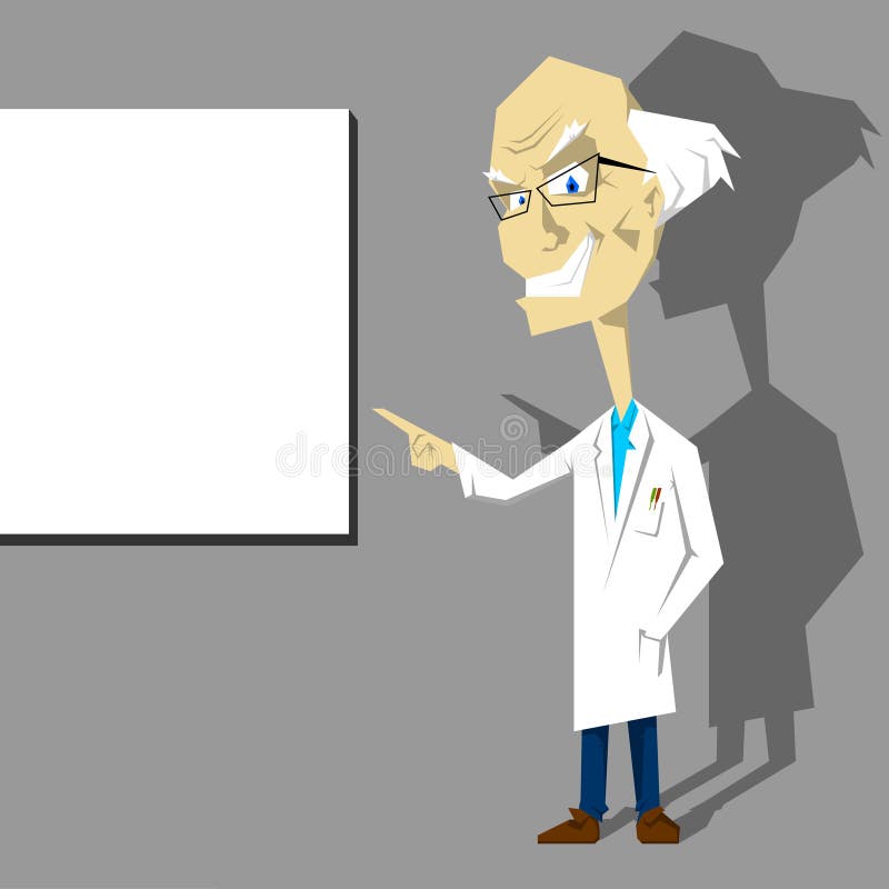 blank brädedoktor som presenterar lärarewhite vektor illustrationer blank brädedoktor som presenterar lärarewhite vektor illustrationer