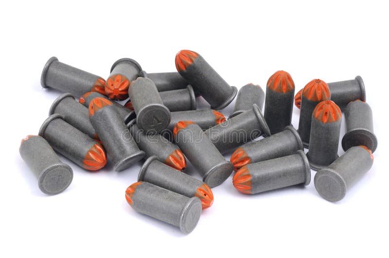 Blank cartridges stock photo. Image of equipment, background 35734872