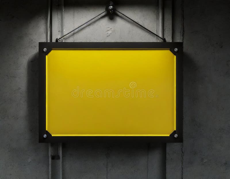 Blank caution sign stock illustration