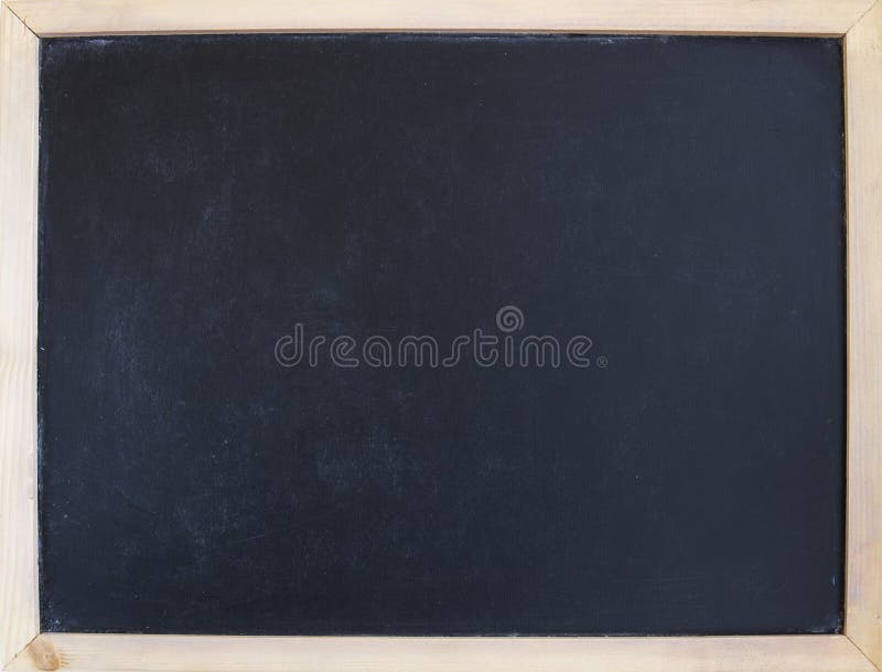 Blank chalkboard