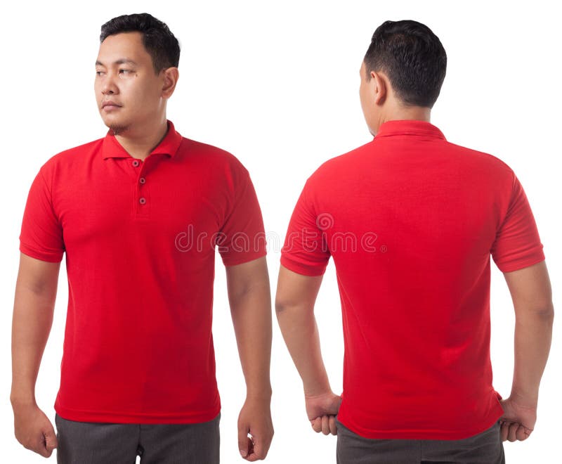 707 Red Polo Shirt Template Stock Photos - Free & Royalty-Free Stock ...