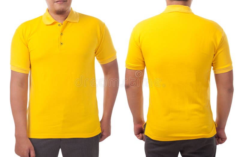 229 Polo Shirt Template Yellow Stock Photos - Free & Royalty-Free