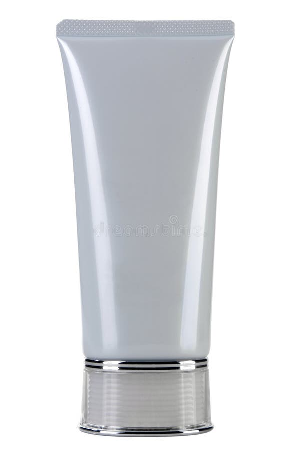 Blank cosmetic tube