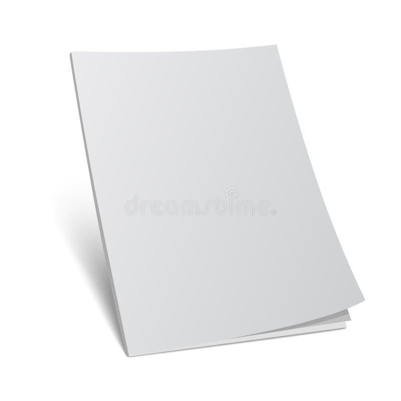 Blank Cover Magazine Mock Template Stock Illustrations 12,057 Blank