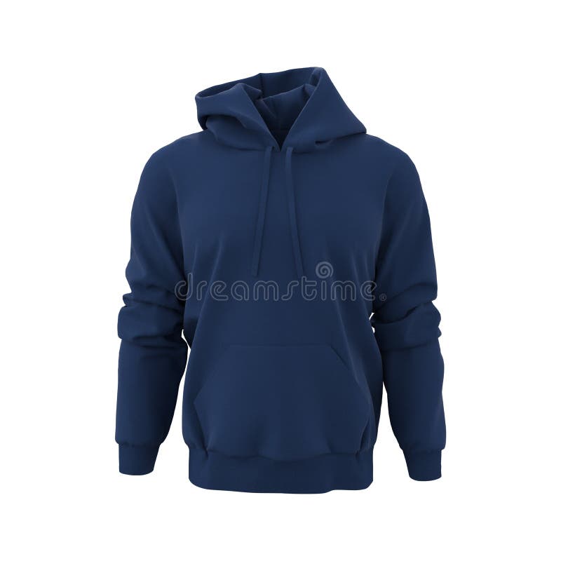 Blank Dark Brown Hooded Sweatshirt Mock Up Stock Illustration ...