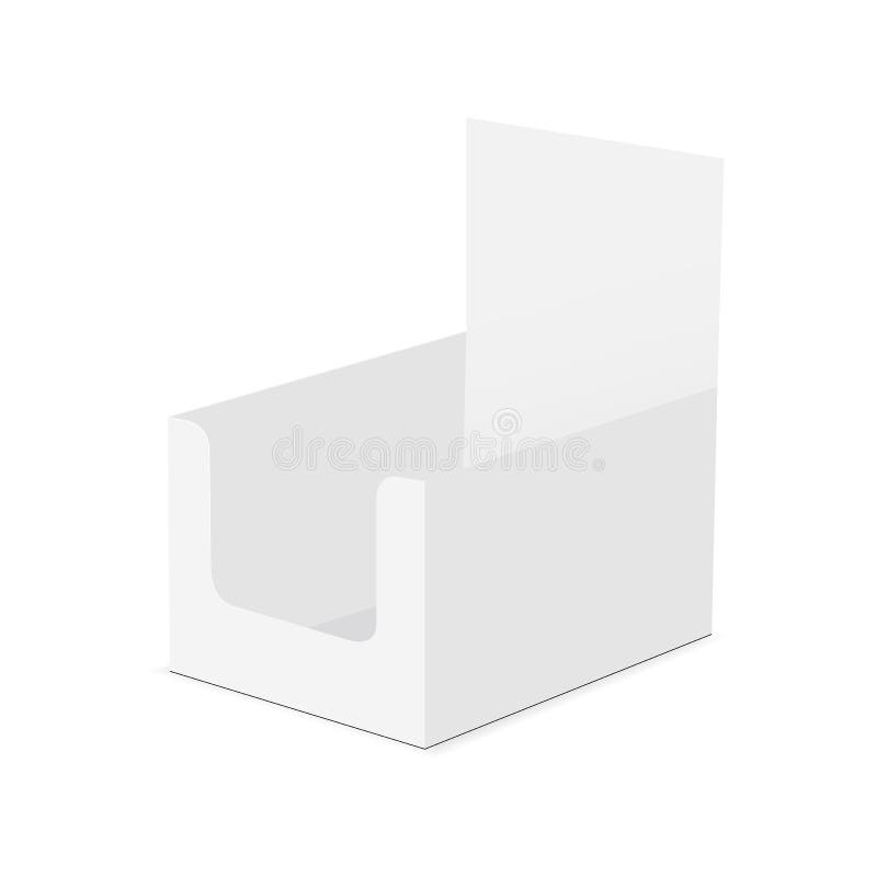 Download Blank Display Box Mock Up Isolated On White Background ...