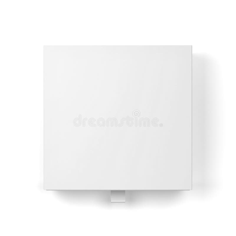 Download Blank Drawer Type Box Mockup Stock Illustration ...