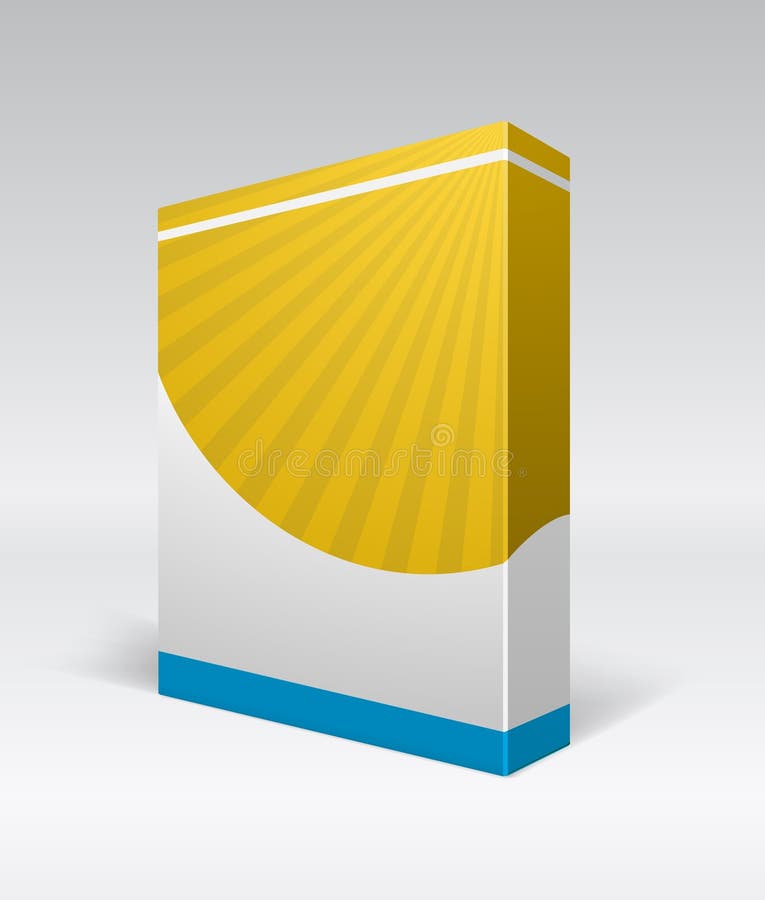 Blank dvd box stock vector. Illustration of single, gray 17672246