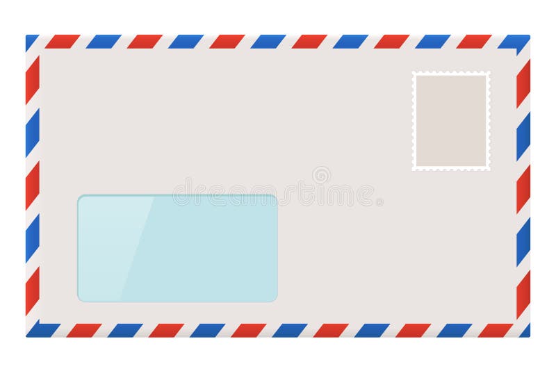 template for address window envelope