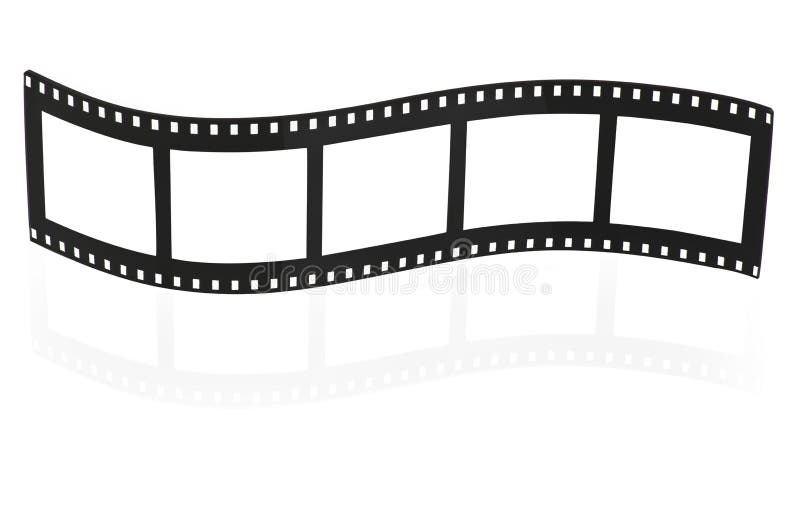 Blank film strip