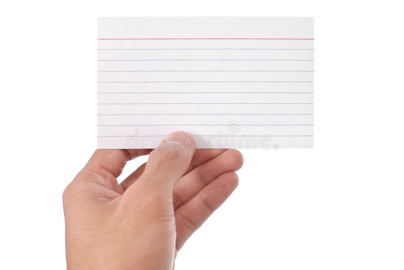 Blank Flash Card