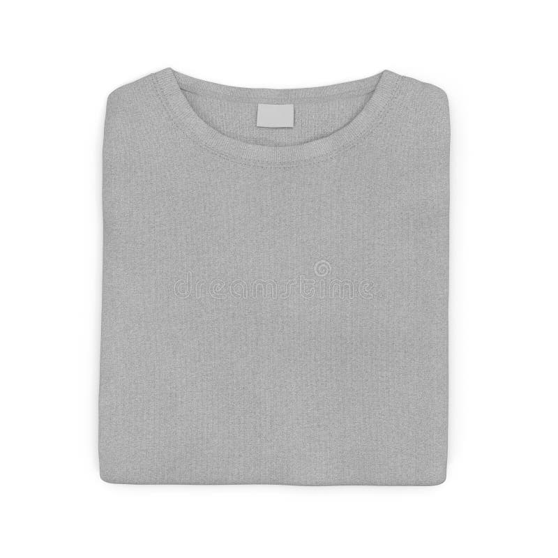 Download Blank Grey T-shirt Mockup Set Stock Photo - Image of ...