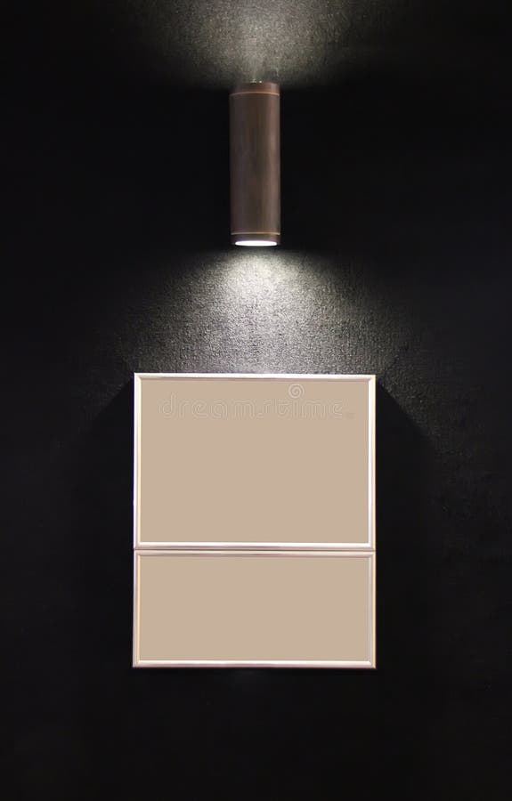 Blank frames royalty free stock photo