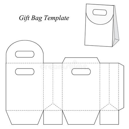 Gift Bag Template Stock Illustrations – 29,429 Gift Bag Template Stock ...