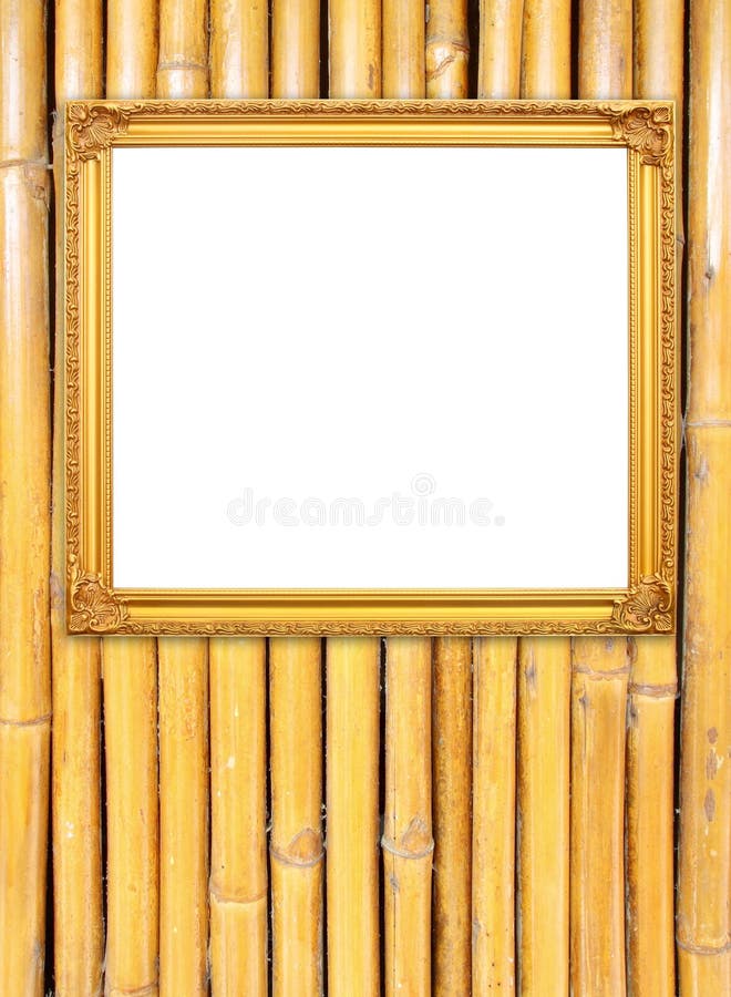 Frame bamboo stock photo. Image of brown, pattern, design 8819266