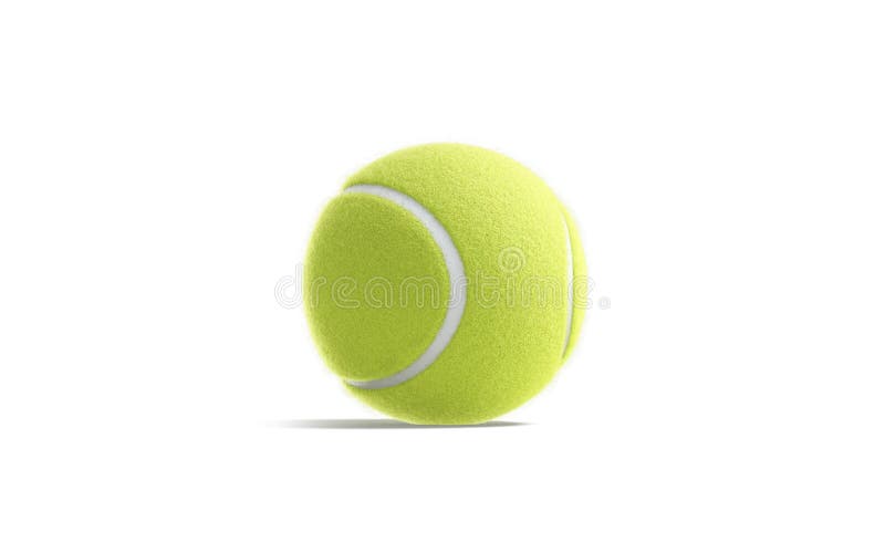 Download Blank Green Tennis Ball Mock Up, Side View Stock ...