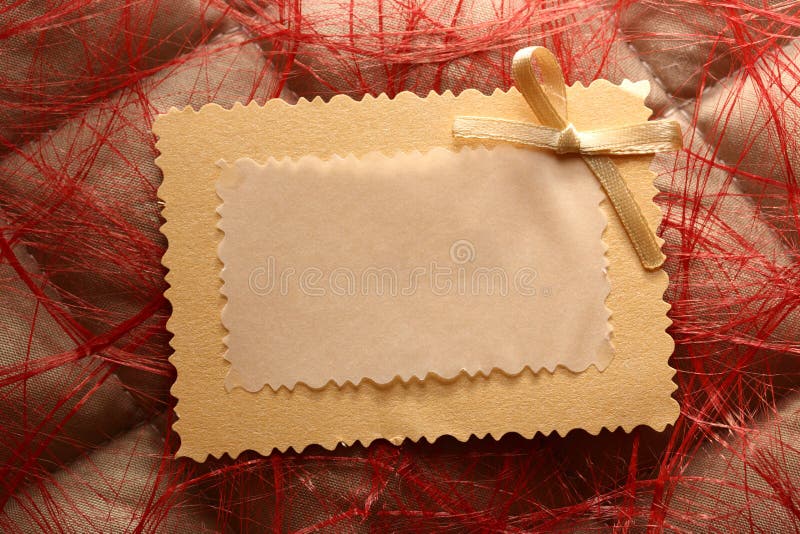 Blank greeting card stock photo. Image of holiday, ornament 28386626