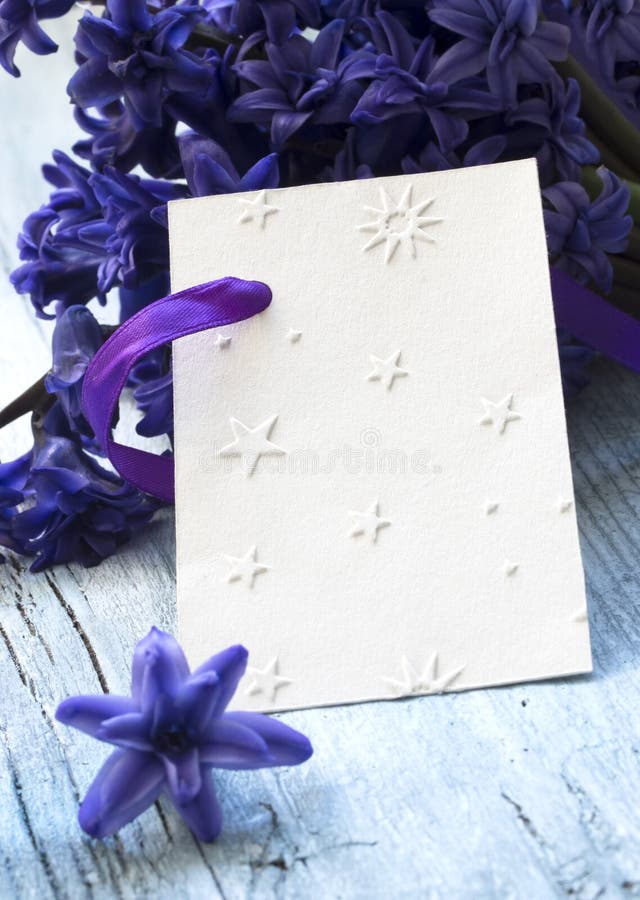 Blank greeting card stock photo. Image of floral, label 52788044