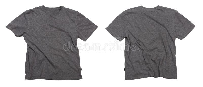 gray t shirt