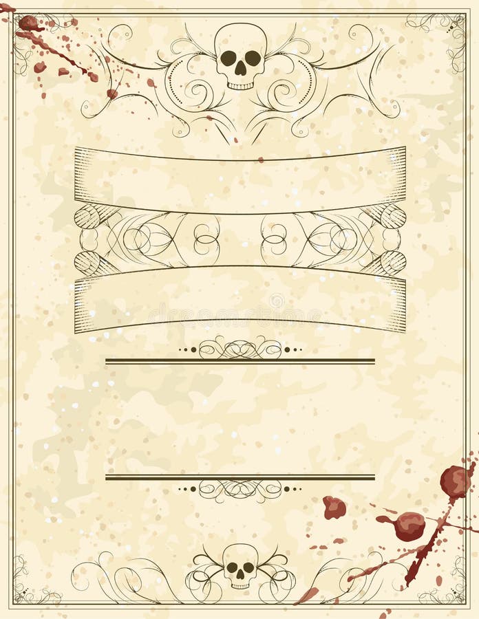 Blank Halloween Horror Flyer Stock Illustrations 416 Blank Halloween Horror Flyer Stock Illustrations Vectors Clipart Dreamstime