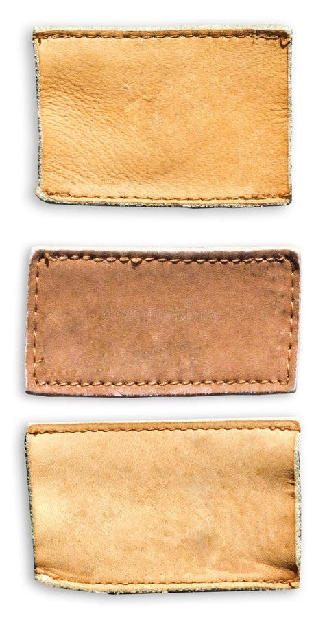 Blank Jean Lable leather