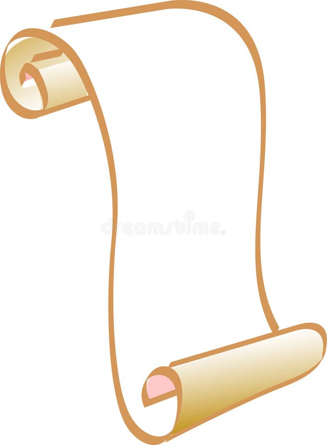 Blank letter stock illustration