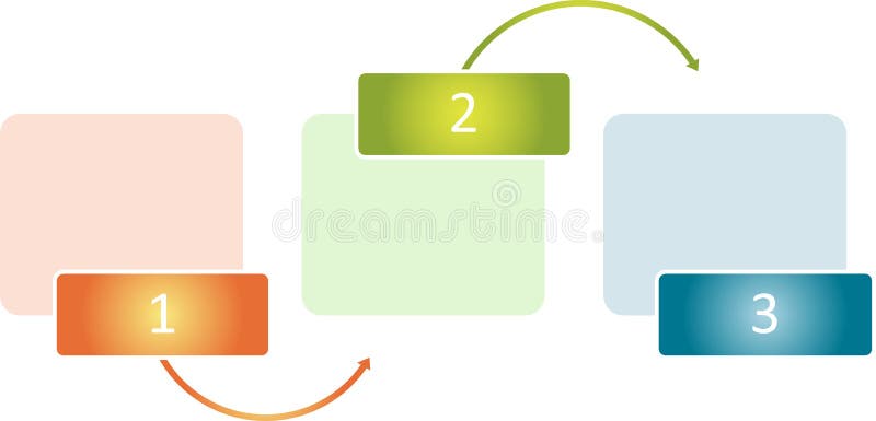 Blank management business diagram vector illustration