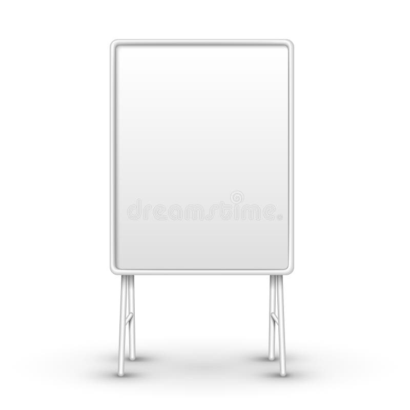 Blank metal sandwich board