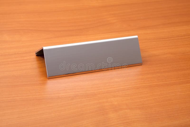 Blank Name Plate