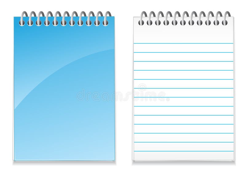 Blank Note Pad EPS