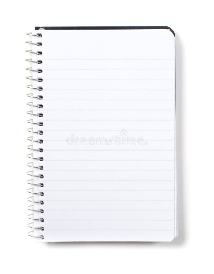 Blank Notepad stock image. Image of blog, copy, binder - 36088979