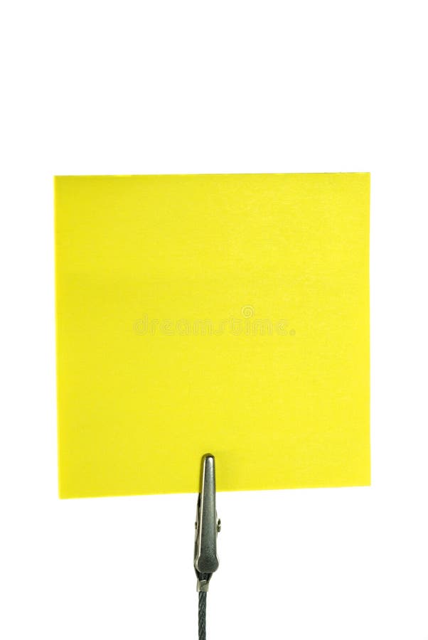 Blank notepaper royalty free stock photo
