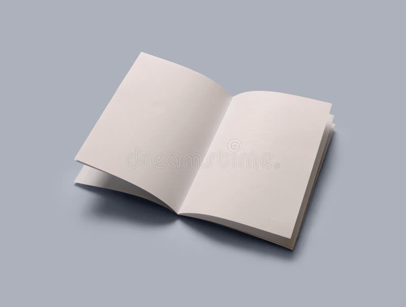 Blank Book Stock Photo - Download Image Now - Open, Book, Photo